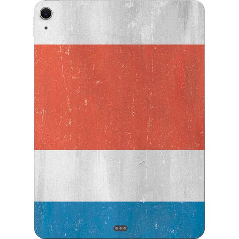 Costa Rican Flag Distressed Apple iPad Air Skin